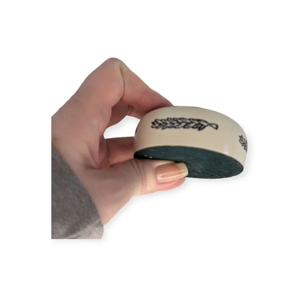 KensingtonRow Home Collection Scrimshaw Inspired Paperweight-The Buck Stops Here
